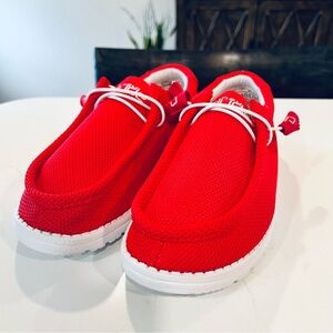 Hey Dude Wally Sox Color Flame US L10-M8